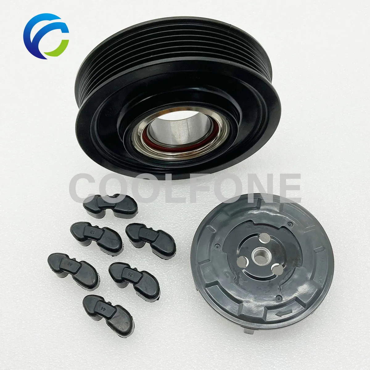 AC Compressor Clutch Pulley For VW POLO SKODA FABIA SEAT AUDI 6Q0820808 6Q0820808A 6Q0820808B 6Q0820808C 6Q0820808D 6Q0820808E