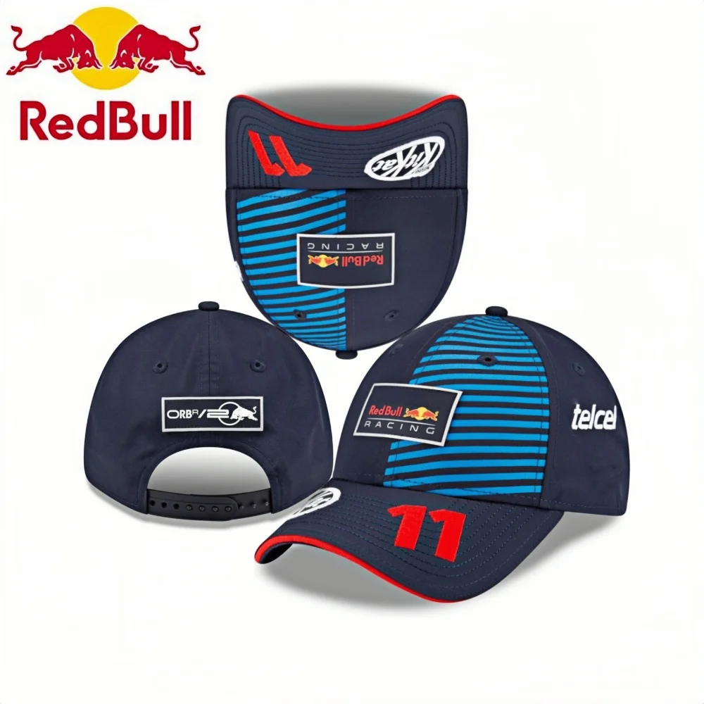 

Вышивка 11, высококачественная бейсболка Red Bull для мужчин и женщин, модная и повседневная шляпа от солнца Red Bull, спортивная шляпа на открытом воздухе