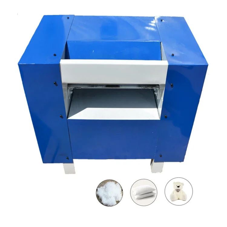 Waste Cotton Fiber Textile Opener Machine Cotton Wool Hollow Fiber Opening Machine