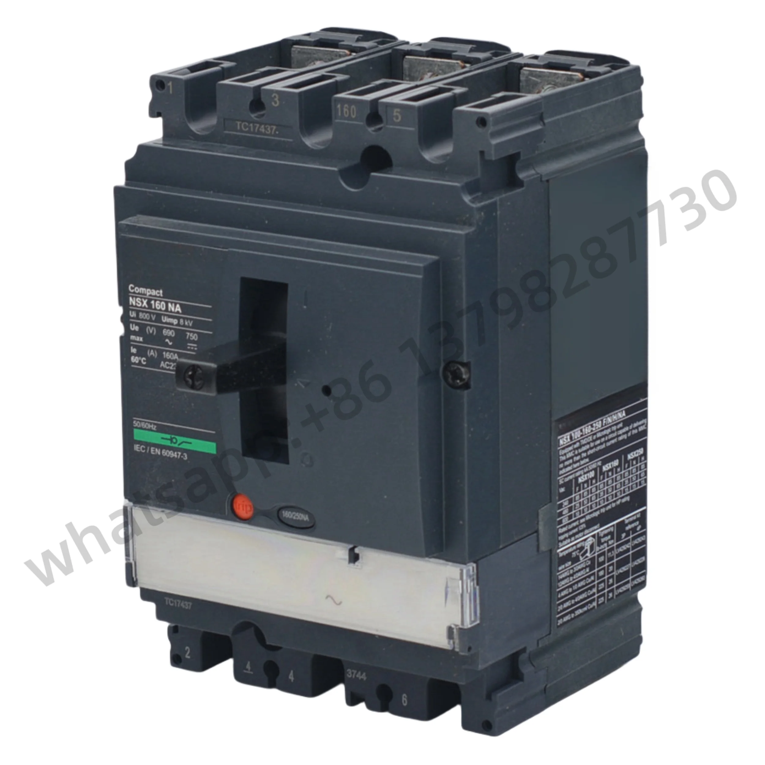 New Original LV430629  NSX160NA 160A 3P