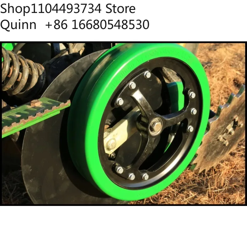 YTGreen Urethane  Agro Planter Gauge Wheel with Cast Iron Rim  ASSY 3