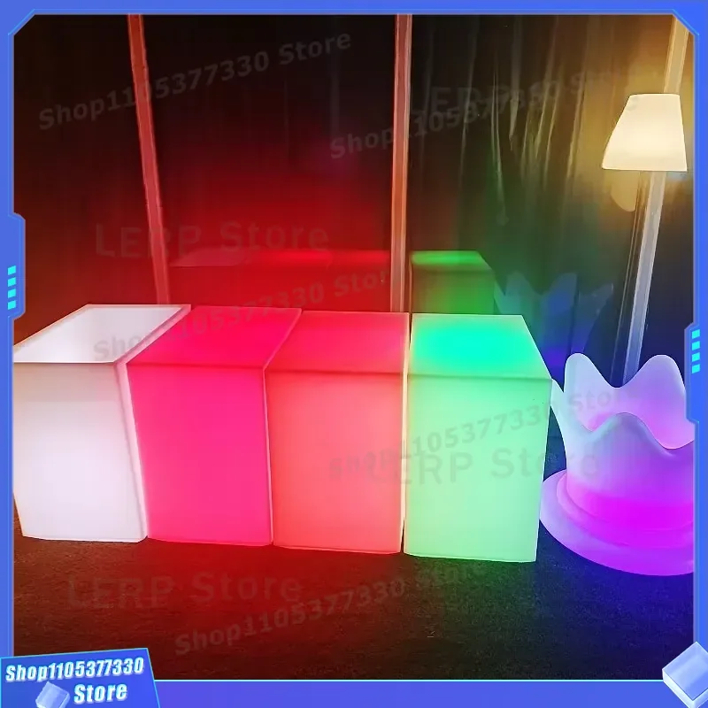 RGB LED Light Strip IP65 Waterproof Cuboid Wine Trough Night Lamp Remote Control Christmas Decoration Cross Border Wholesale