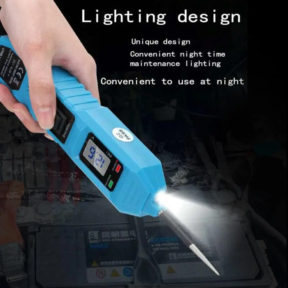 3.5V-36V Electric Circuit Tester Multi-functional Voltage Detection Power Circuit Probe Tester Continuity Testing