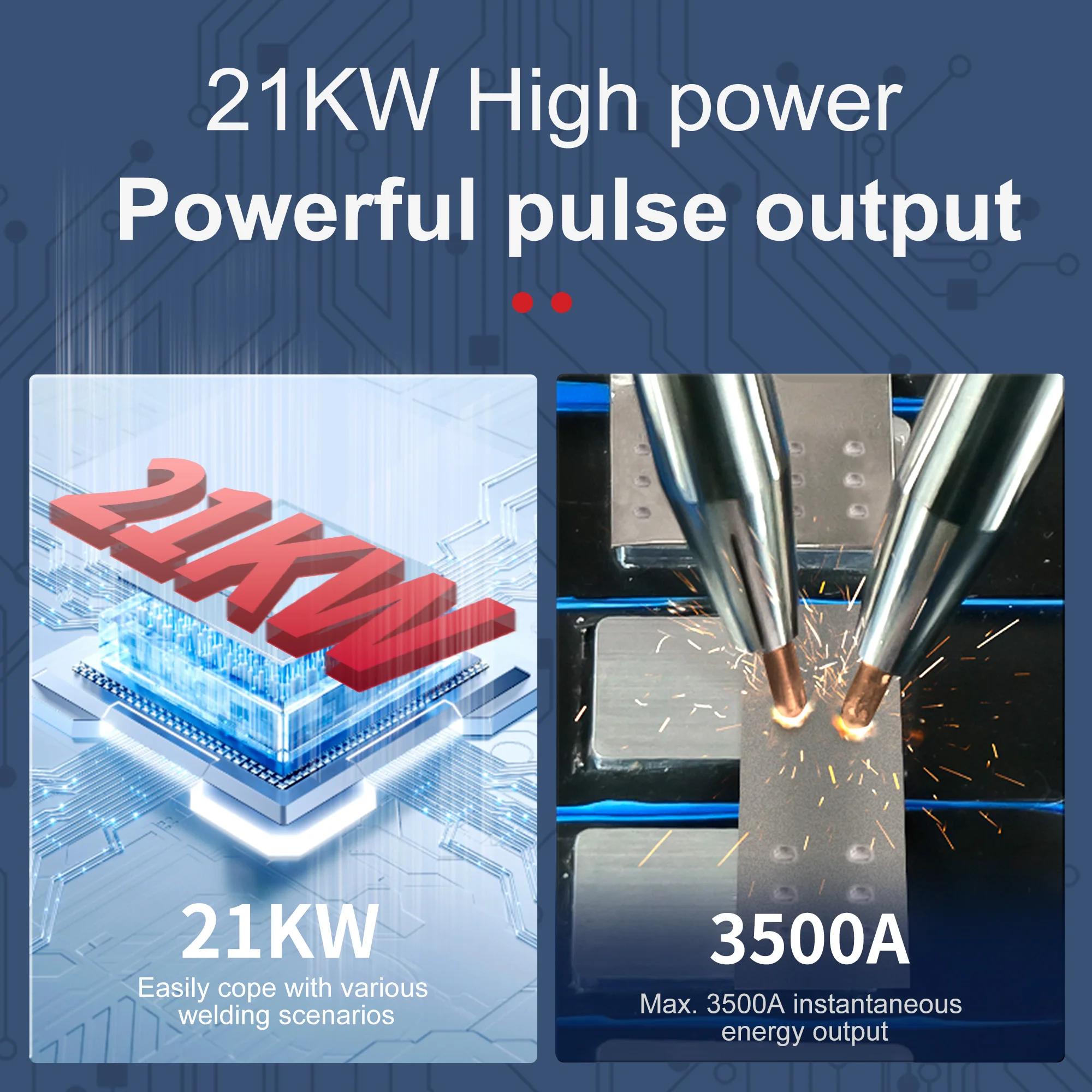 

GLITTER 801H High Power Pulse Butt Welding Machine Battery Spot Welder Iron Lithium Battery Aluminum Nickel Welding Machine