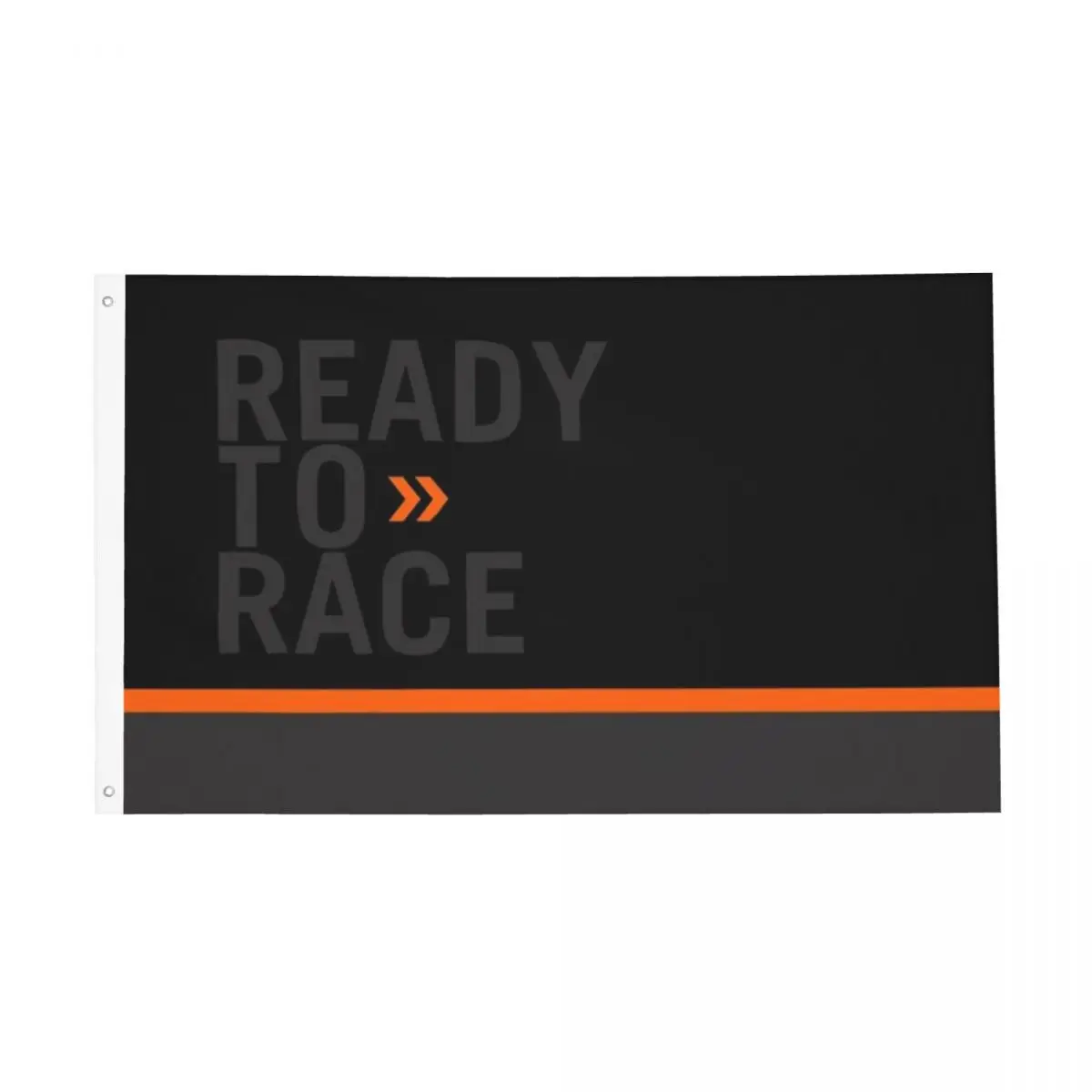 Ready To Race Enduro Cross Flags Double Sided Outdoor Banner Motocross Polyester Hanging Decoration 3x5 FT