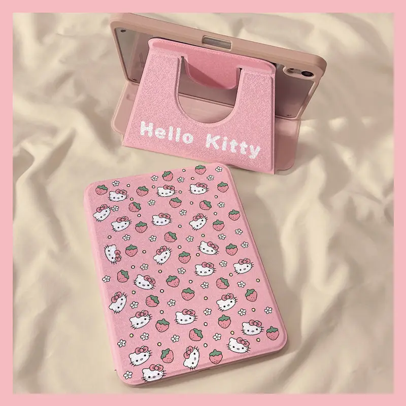 

For Redmi Pad SE 11 Inch Pad Pro 12.1 Xiaomi 5 5Pro 6 6Pro 7 7Pro 11.2 6SPro Kawaii Hello Kitty Acrylic Shockproof Tablet Cover