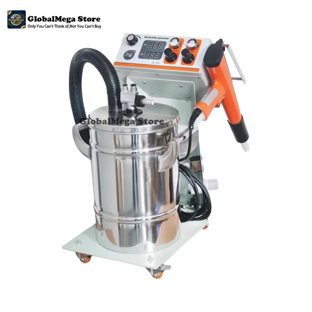 Mini Electrostatic Powder Spraying Machine Set For Powder Coating