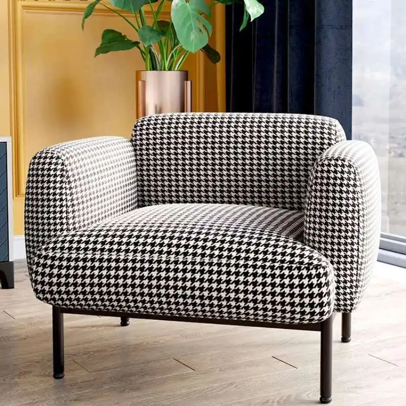 

Recer Sofa Single Person Chair Modern Accent Office Chairs Wooden Living Comfy Rocking Butacas De Salones Nordic Lazy