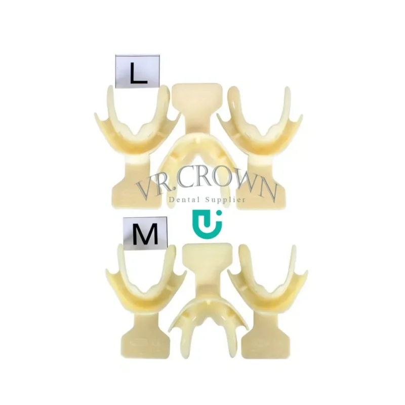 Dental Frame Cut Back FCB Impression Trays Mandibular Denture Edentulous 6pcs  FCB Tray Occlusal Record Articulator