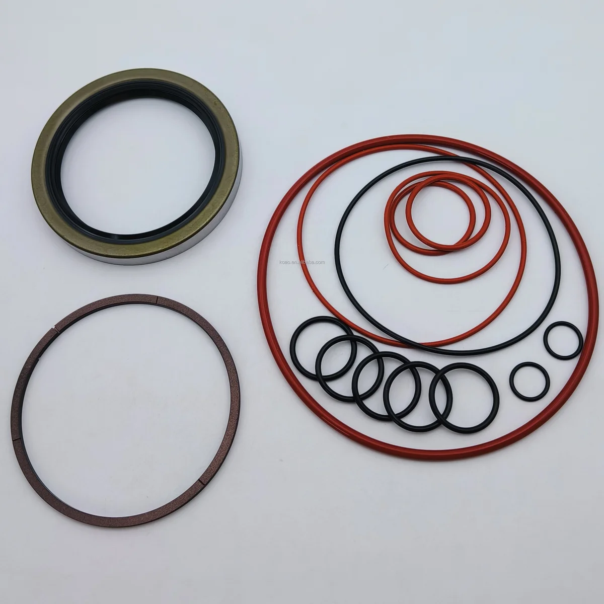For POWERSEAL 23Y-11B-00000 Shantui SD22 Torque Converter Assembly Seal Repair Kit (NBR Material 6 Month Warranty)