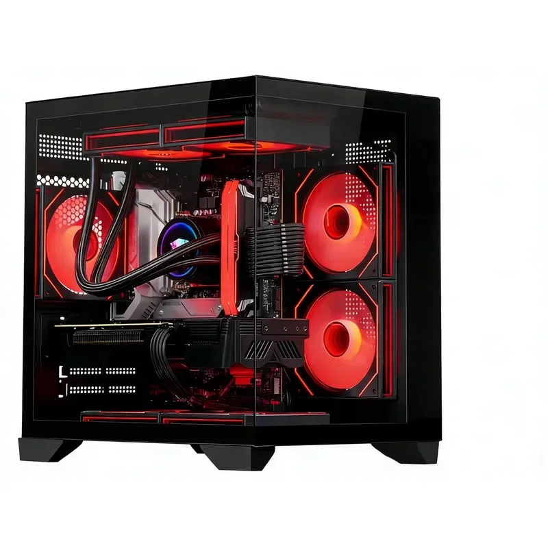 OEM Desktop PC I5-12400F CPU RTX 3050 6GB Graphics 8GB DDR4 RAM 256GB SATA SSD 500W Dual Fan Win11 Desktop Computer