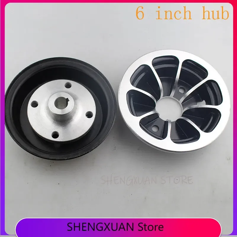 HOT SALE High quality 6-inch wheel hub fits for 4.10/3.50-6 tyres inner tube 6 '' ATV kart car Scooter Snow sweeper rims