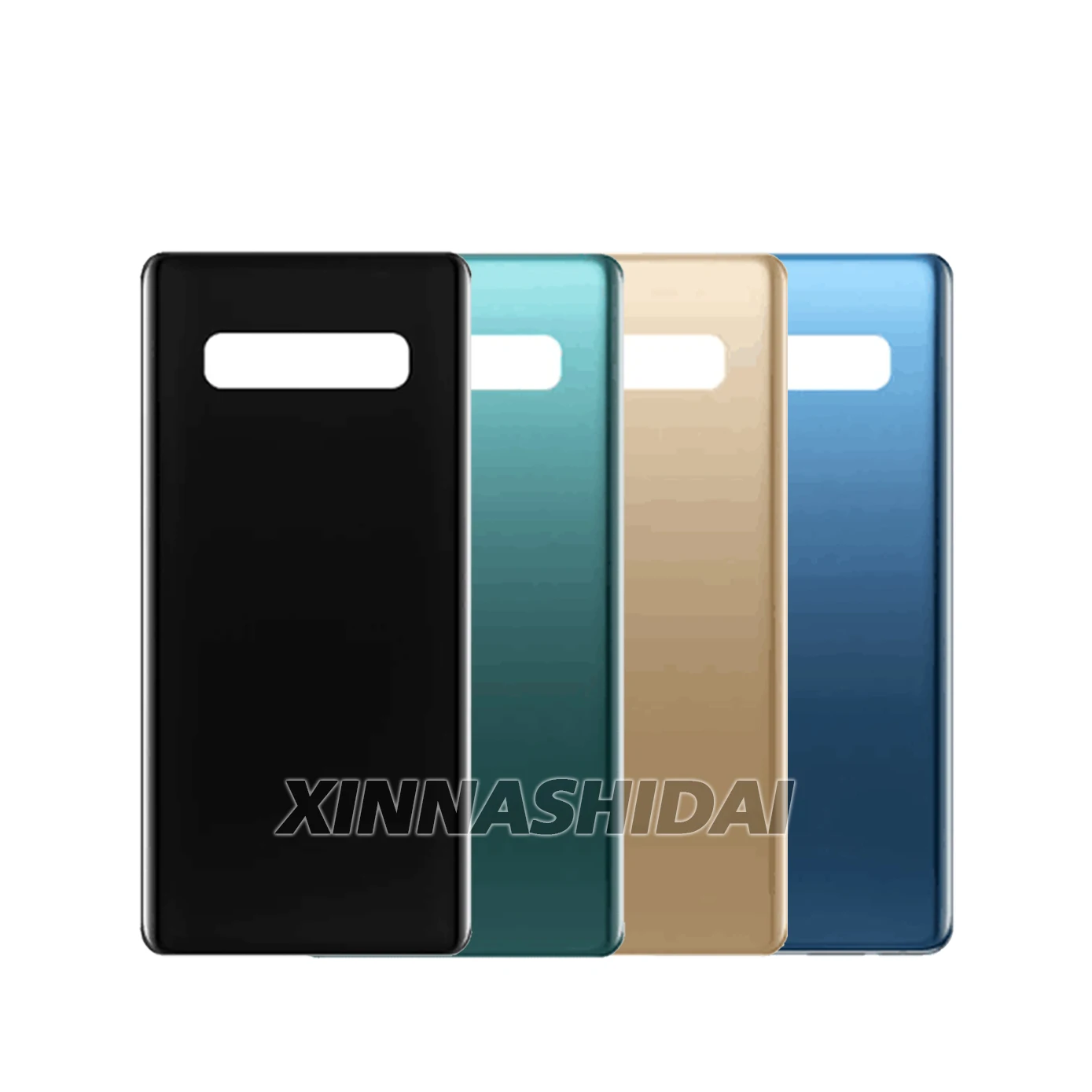 Battery Back Cover For Samsung Galaxy S10 G973U G973F  Housing Panel With Camera Glass