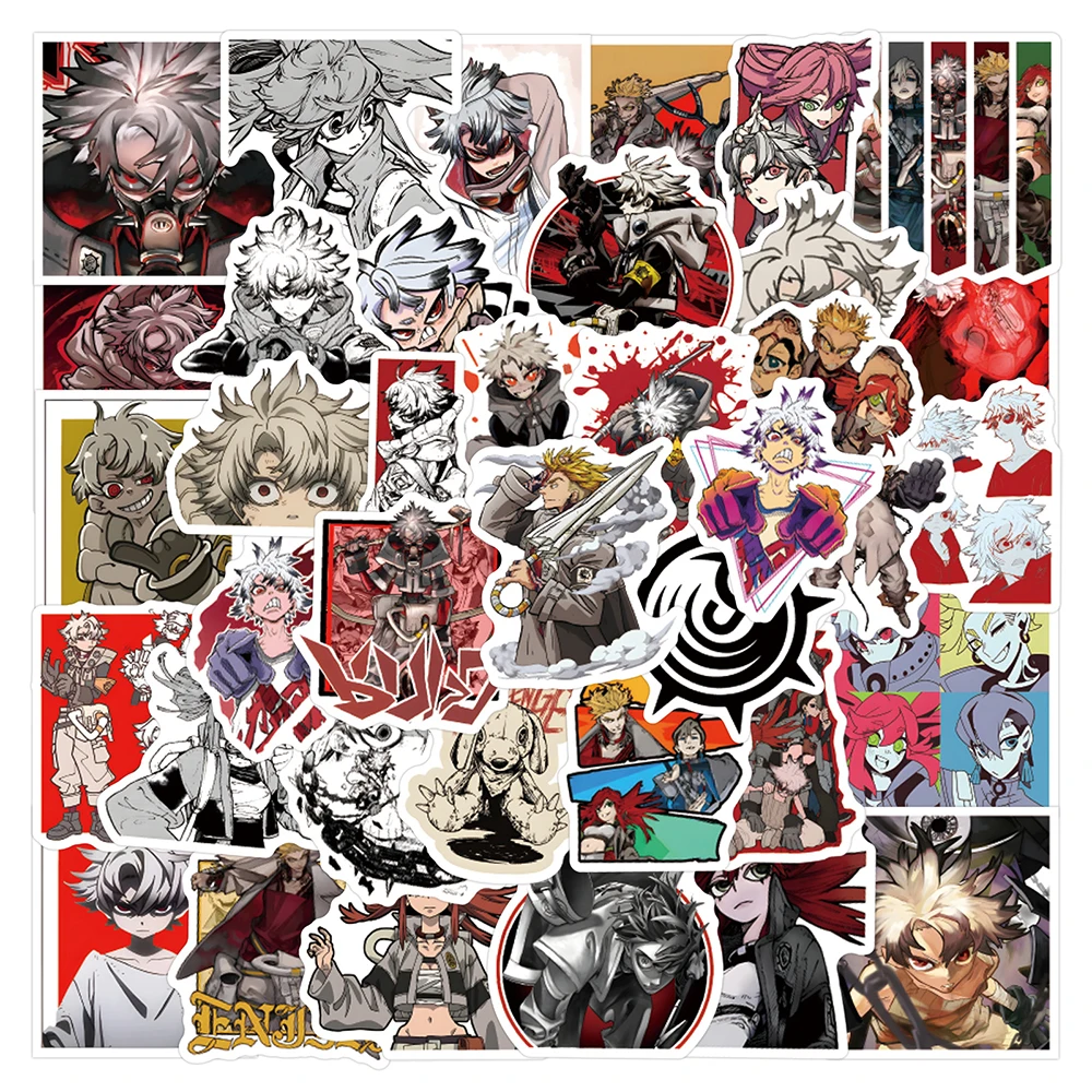 10/30/60pcs GACHIAKUTA Adesivi Anime Graffiti Skateboard Laptop Bike Impermeabile Per Bambini Cartoon Adesivo Giocattoli Regali