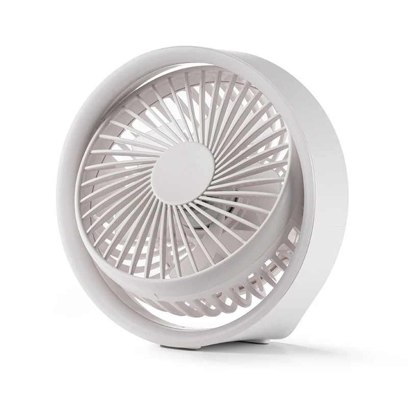 New Arrival Usb Rechargeable Electric Desktop Fan Portable Mini Desk Fan Multiple colors can be customized