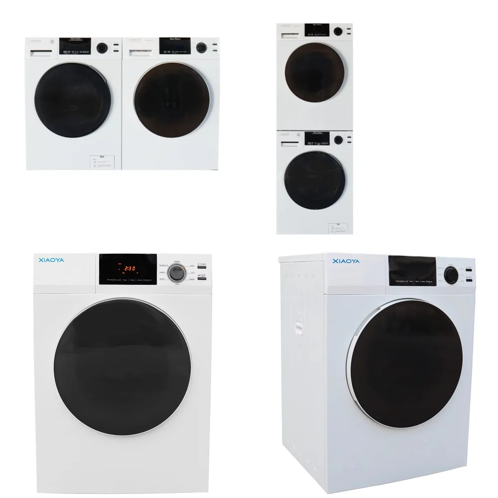 OEM ODM Available Clothes Drying Machine for Front Load Washer Dryer Stackable Automatic Tumble Dryer 7kg Capacity Home