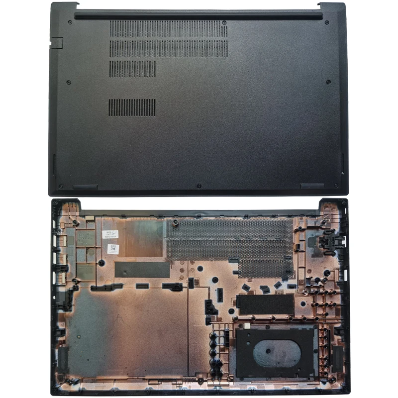 Imagem -04 - Lenovo-thinkpad E15 Gen1 Lcd Tampa Traseira Palmrest Superior Tampa da Caixa Base Inferior do Portátil Ap1d6000400 Ap1d6000410 Novo