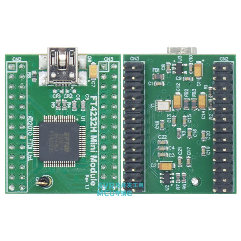 Suitable FT4232H Mini Module High-speed USB to dual-channel serial/MPSSE/FIFO interface module