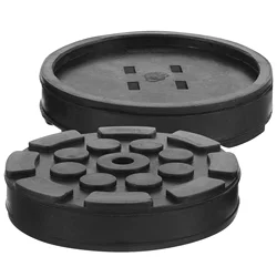 Almohadilla de goma para elevación de suelo, almohadilla de elevación, alfombrilla, adaptador de coche, disco de elevación, 2 uds.