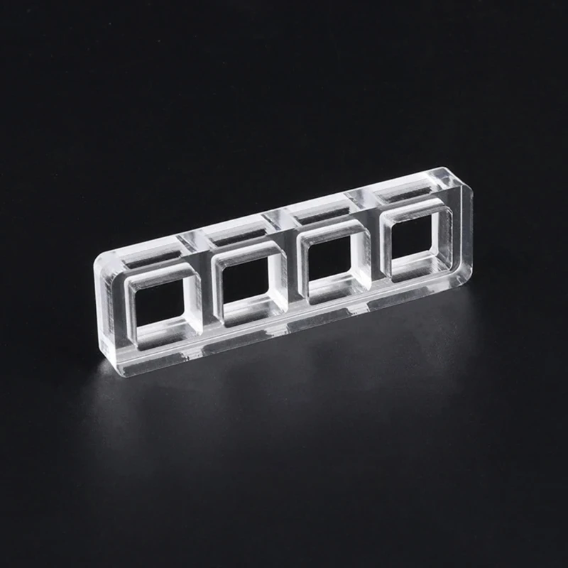 77JC Acrylic Mechanical Keyboards Switches Tester Base With Precisions Feedback For Multiple Switches
