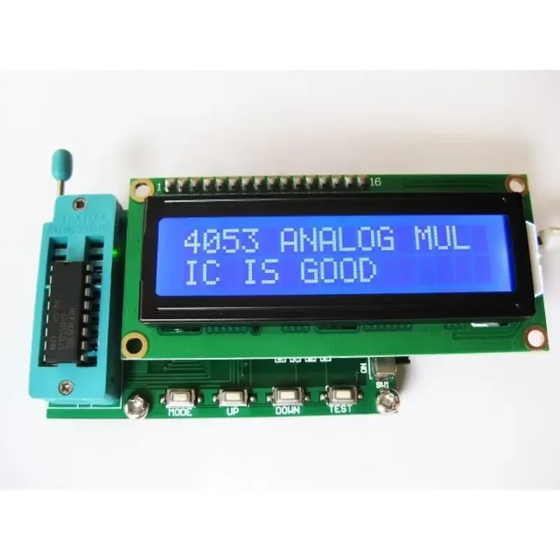 1PCS TES200 Digital Integrated Circuit Tester 74 40 45 Series IC Logic Gate Checker Module For arduino