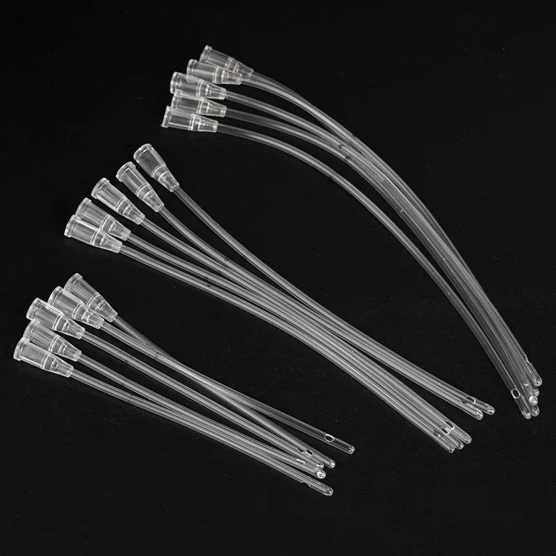 10pcs Pet Feeder Small Animal Cat Dog Pigeon Parrot Birds Feeding Water Needle Tube Liquid Injection Hose Plastic Supplies