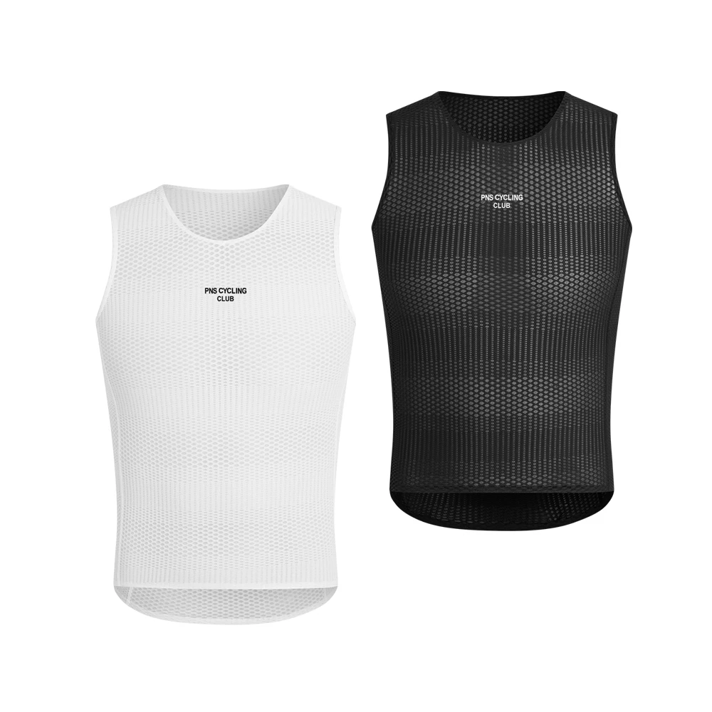 

Men PNS Cycling Base Layer High Elastic Aero Cycling Undershirt MTB Road Underwear Breathable Quick Dry Mesh Bicycle Cycle Vest