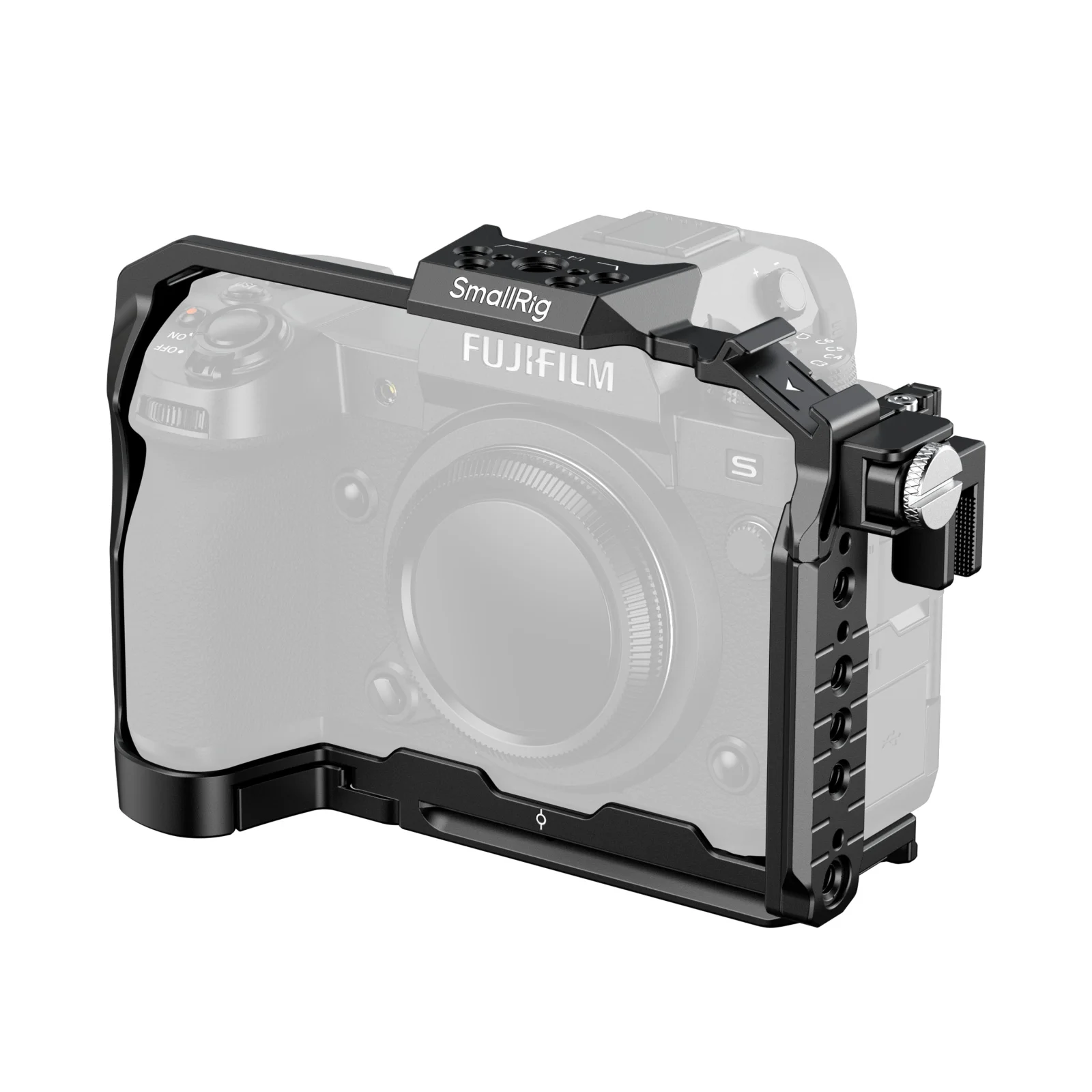 SmallRig Cage voor FUJIFILM X-H2 / X-H2S Camera Cage Kit met H38 Arca-Swiss Quick Release Plate Kabelklem voor HDMI-kabel 3934C