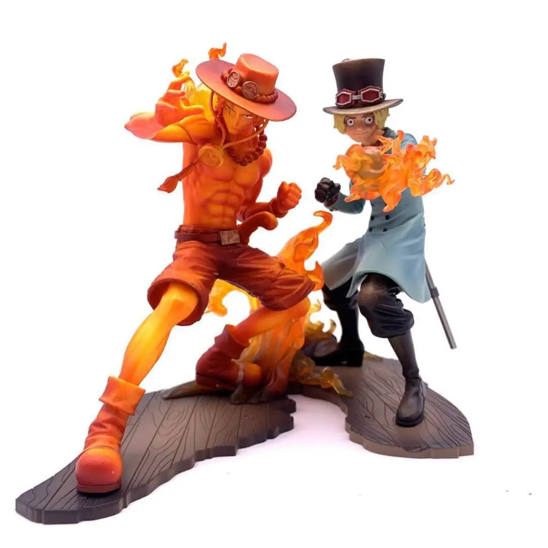 

Фигурка аниме Слитная театральная версия Feverish Action Flame Sabo Ace, фигурка из ПВХ, Коллекционная модель, игрушка в коробке