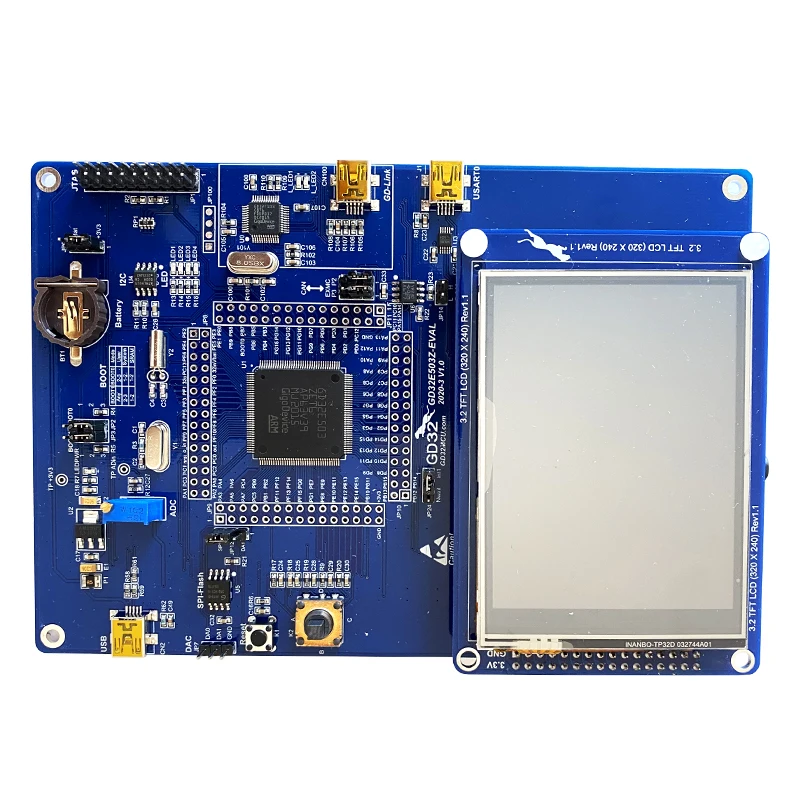 GD32E503Z-EVAL - a fully functional evaluation board/development 