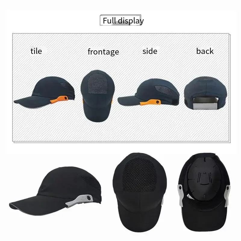 Security Protection Factory Safety Bump Caps Impact Inner Breathable Light Weight Work Head Protection Construction Helmet