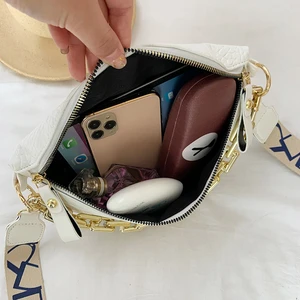 Elegante Ledertailentasche für Frauen, Standardkrokodil, Einzelkette, Reißverschluss, Luxus, Nische, Hängen 10 Hauptverkäufe Frauen -Lederpoches - №9