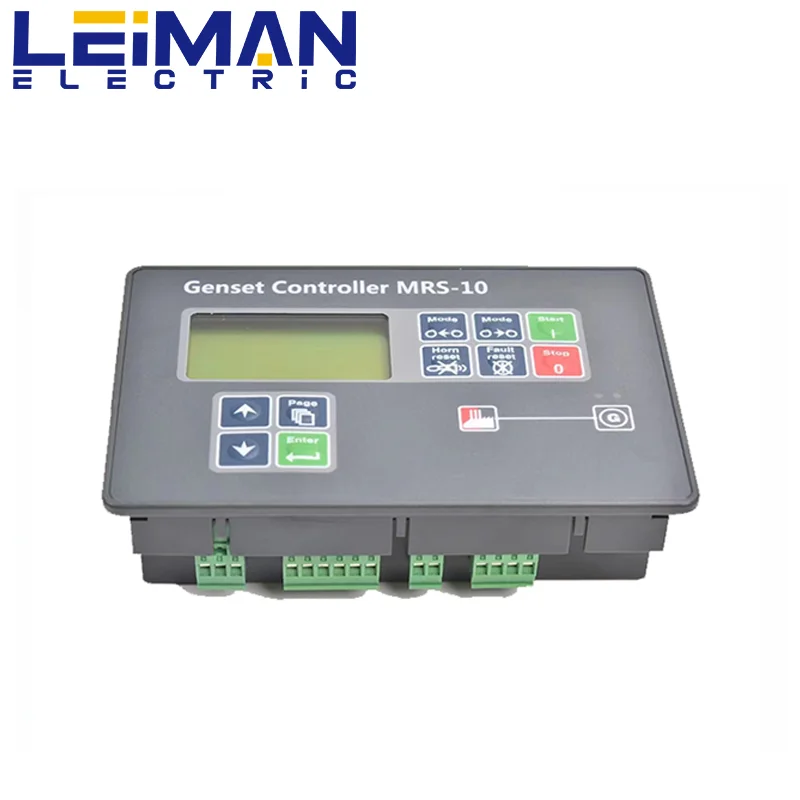 MRS10 Diesel Generator Controller Panel ComAp InteliLite 4 MRS10 Remote Auto Start LCD Display Control Module