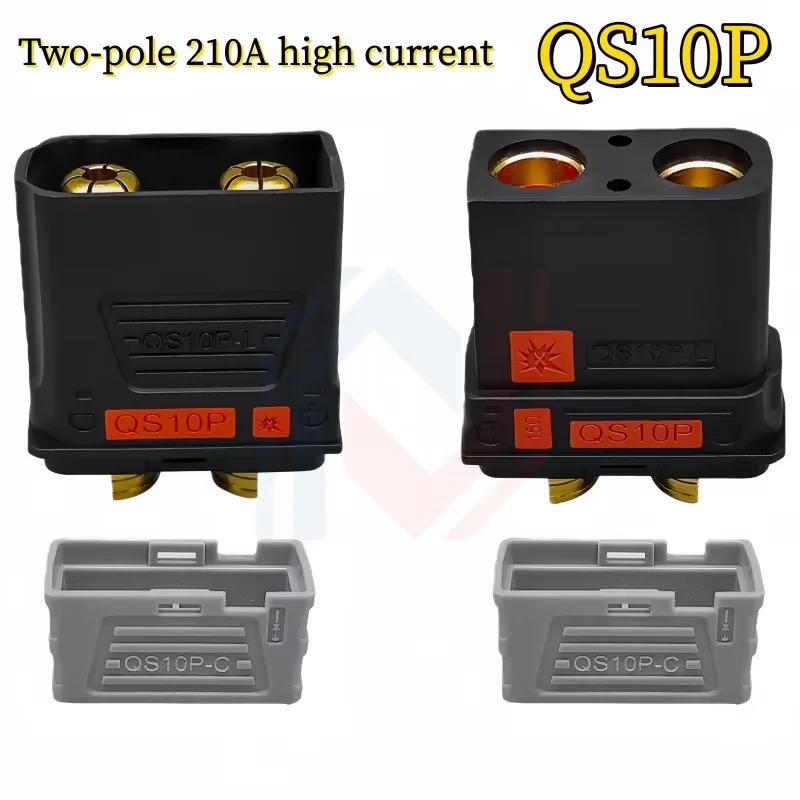 QS10P Series 210A Drone Battery Connector Male Female Power Charging Plug Anti-ignition Electric Vehicle Terminal