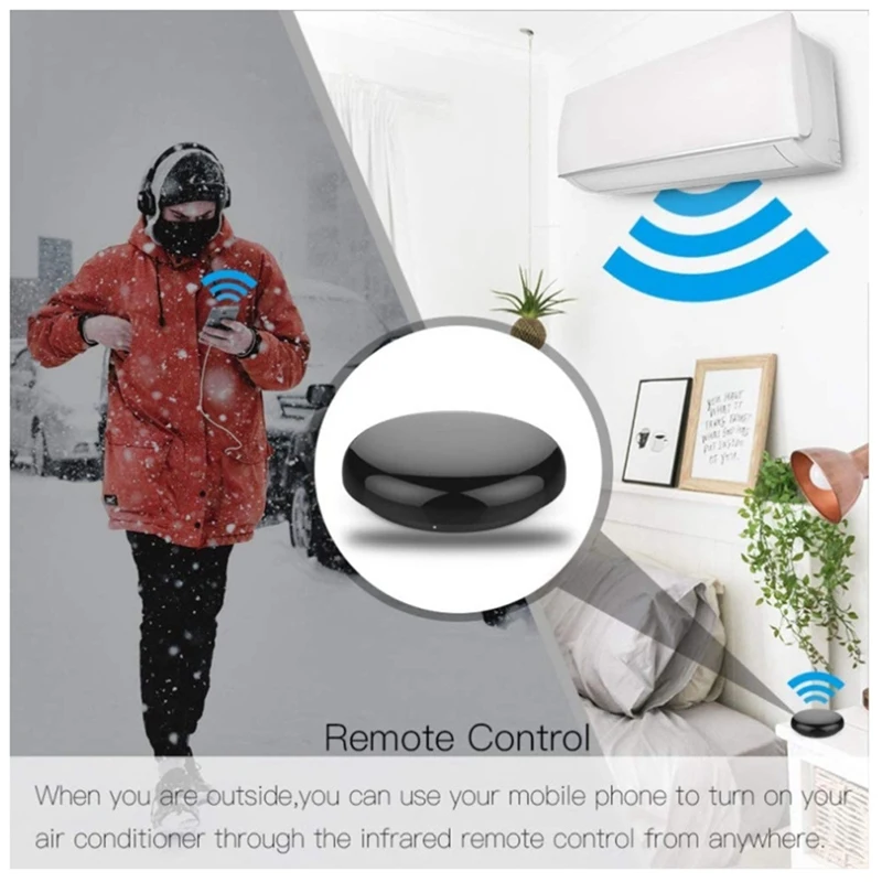 RISE-Wifi-Ir (2.4Ghz) Remote Infrared Universal Remote Control Remote Infrared Control Hub Support Tuya Smart Life App