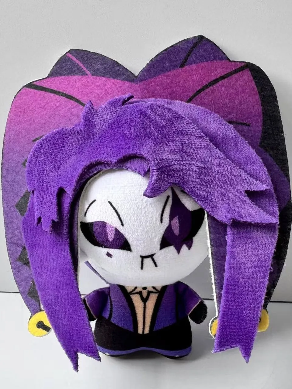 かわいいピエロ・ハーレクイン綿人形、ノベルティ玩具、ぬいぐるみマリオネット、魅力的な人形、中国本土から、あらゆる年齢層向け