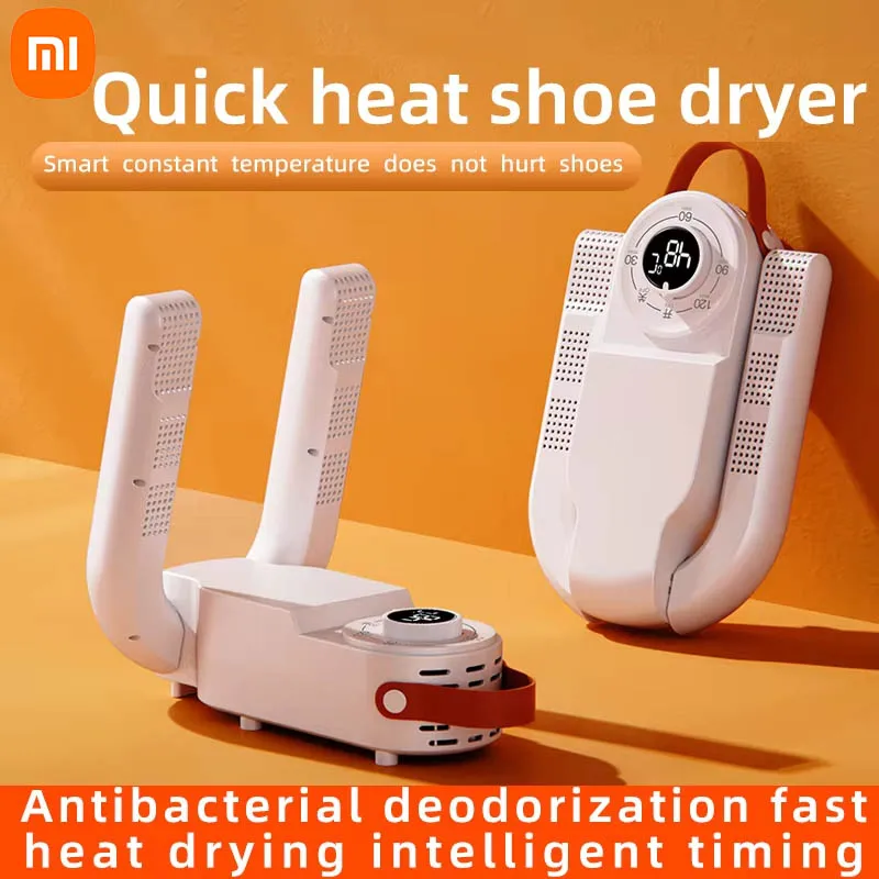 Xiaomi Intelligent Timer Shoe Dryer Adjustable Quick Drying Deodorizing Sterilizing Shoe Dryer Household Shoe Warmer Heater Hot