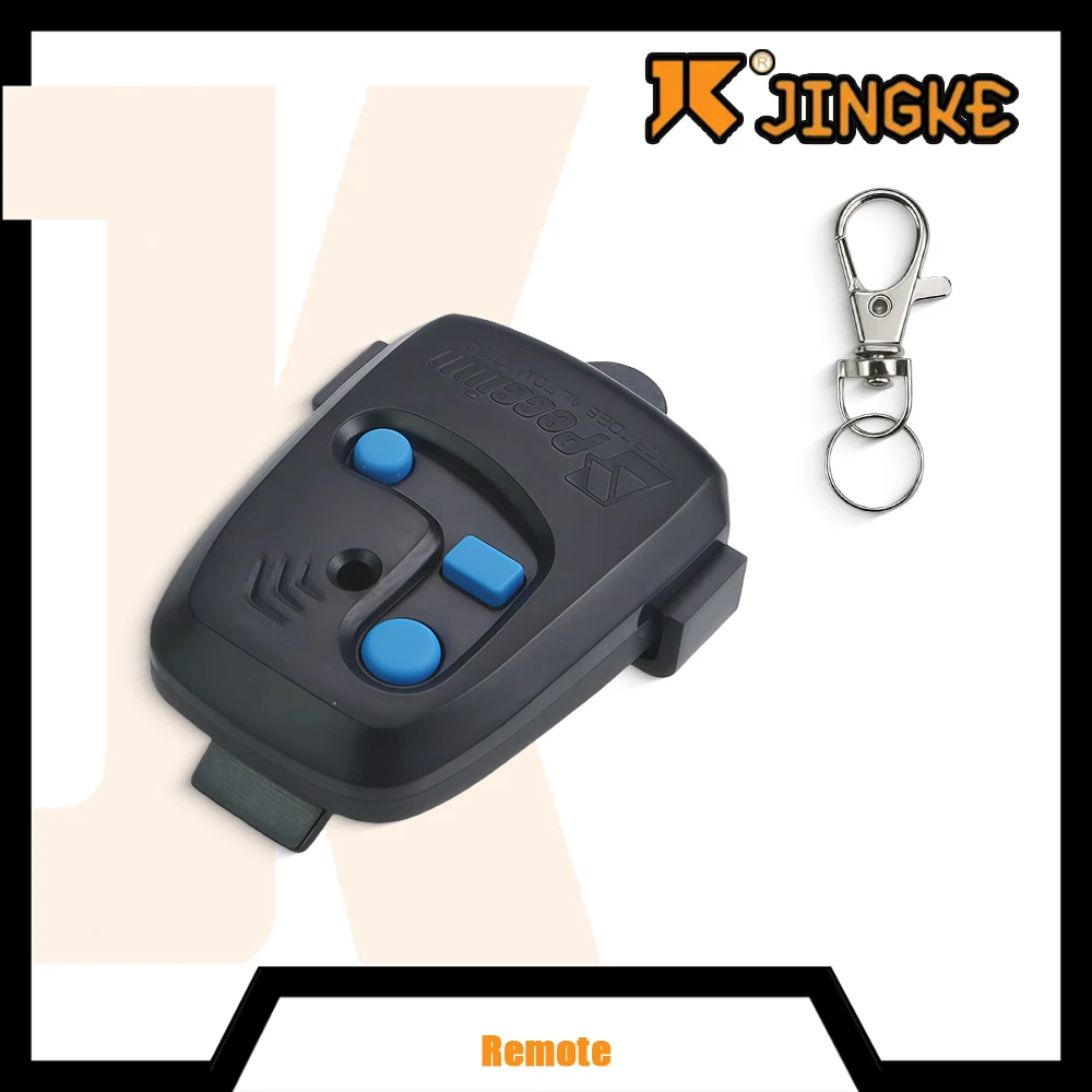 

PECCININ Rolling Code Garage Door Remote Control 433MHz Gate Opener Command Transmitter