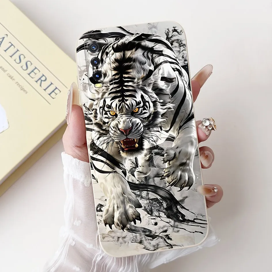 ل Vivo Y11s V2028 حافظة موضة لينة ماتي غطاء ل Vivo V2029 Y20A Y20G Y20i Y20S Y20T Y20 Y12S 2021 V2026 V2042 V2027 Fundas