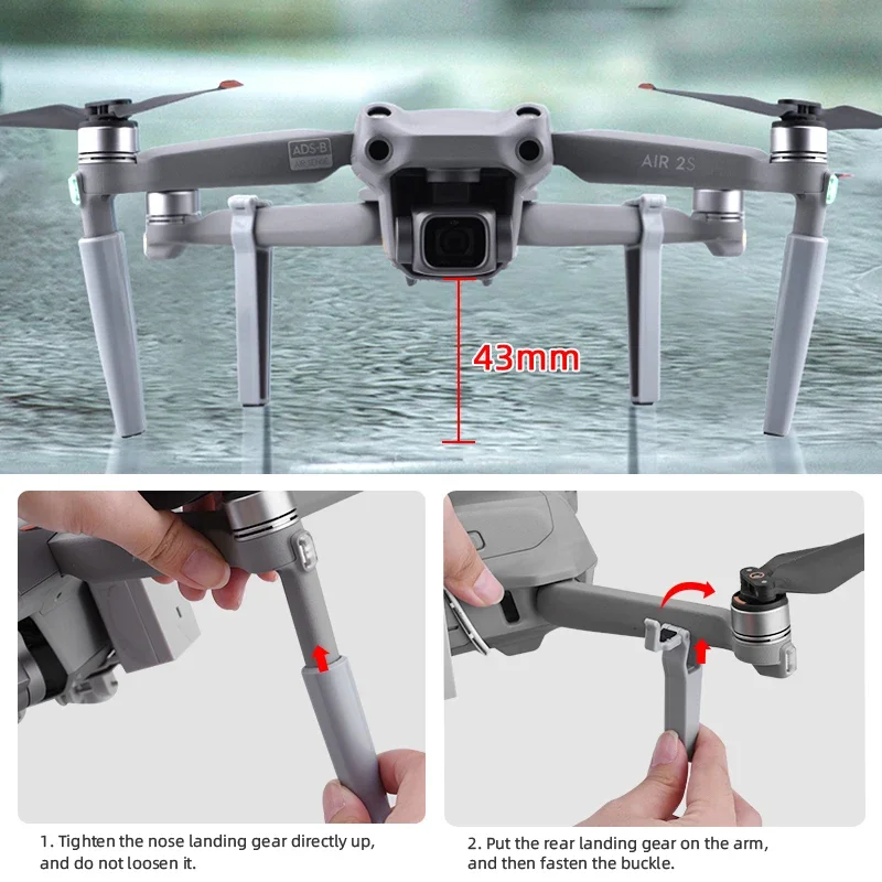 Airdrop System for DJI Mavic AIR 2/2S/3/2 Drone Wedding Proposal Delivery Device Dispenser Thrower Air Dropping Transport Gift