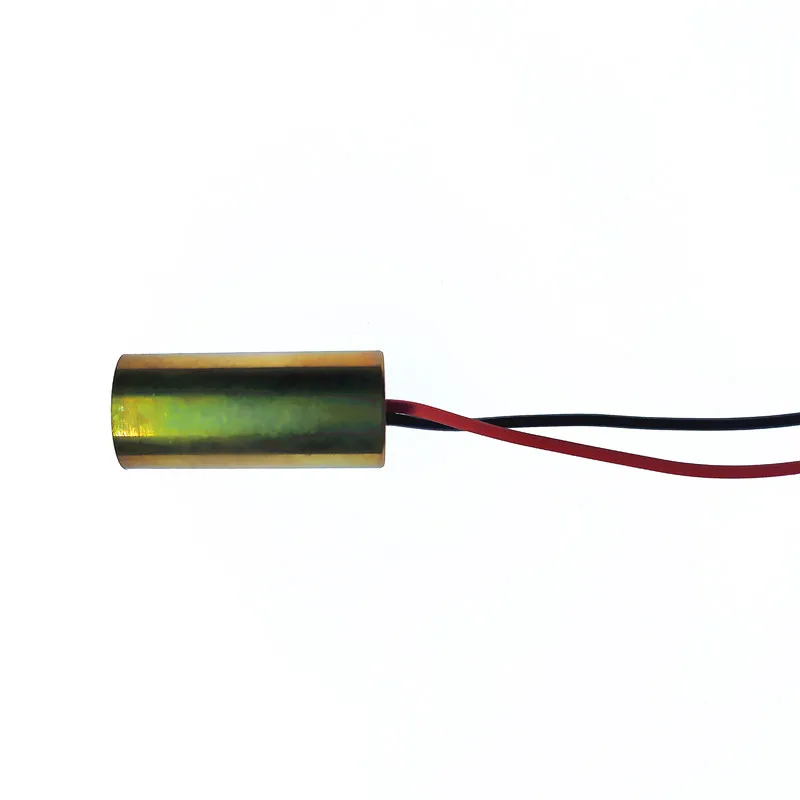 Cabezal láser de 10 piezas, 650nm, 9mm, 3V, 50mW, módulo de diodo cruzado, cabezal de cobre rojo, 5MW