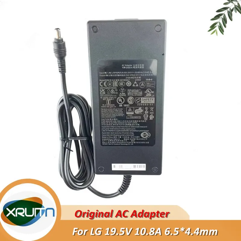 Genuine AD10630LF 19.5V 10.8A 210W AC Adapter Charger For LG LED/LCD/TV Monitor Power Supply Original