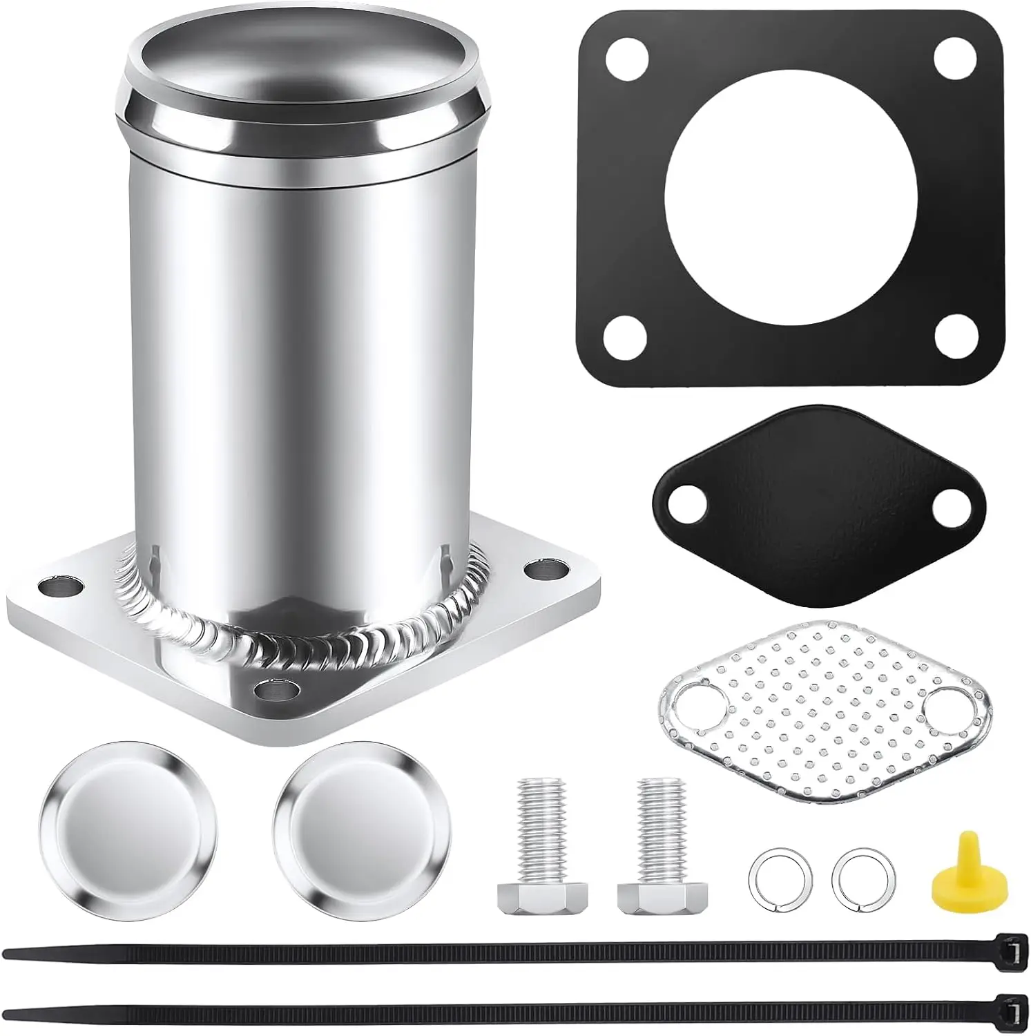 รถอลูมิเนียมวาล์ว EGR ชุดเปลี่ยนท่อสําหรับ BMW E46 E39 X5 E53 X3 E83 E38 E65 E46 318D 320D 330D 330Xd 320Cd 318Td 320Td