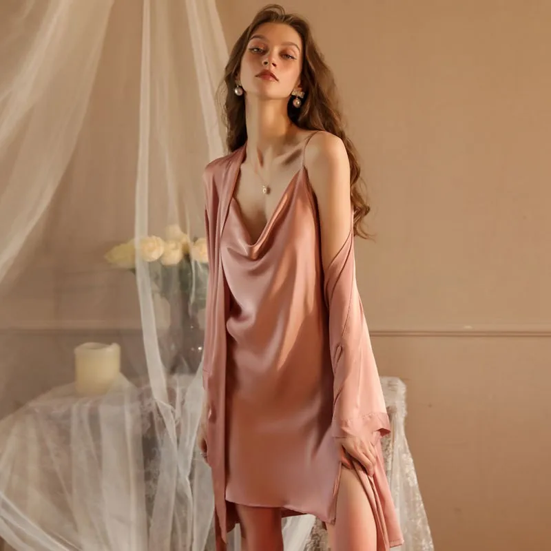 Vestido Elástico y Transpirable de Longitud Midi, Sexy, sin Mangas, con Tirantes, para Mujer, para Usar en Casa, al Aire Libre, en Hoteles y en el Baño, Otoño