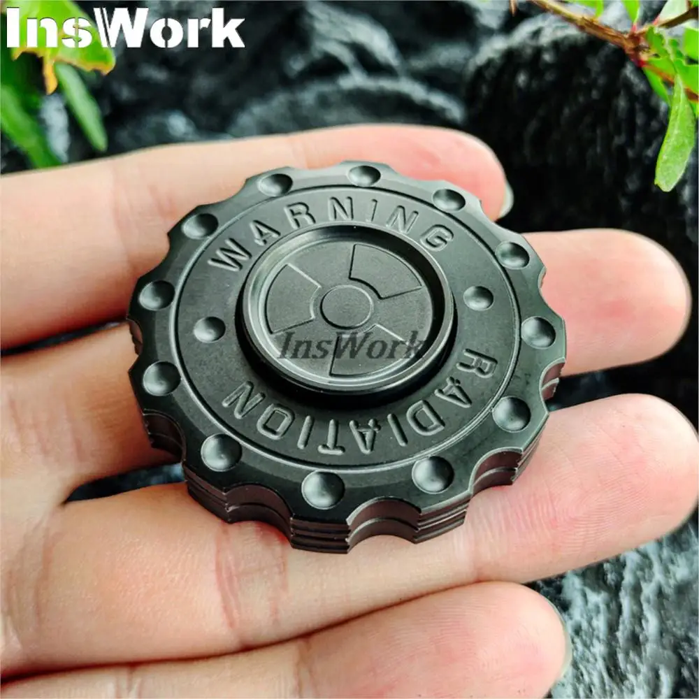 Spinner à pièces de monnaie Haptic 2 en 1, acier inoxydable R188, roulement silencieux scellé, jouet à main en métal, gadgets sympas, Fidget magnétique