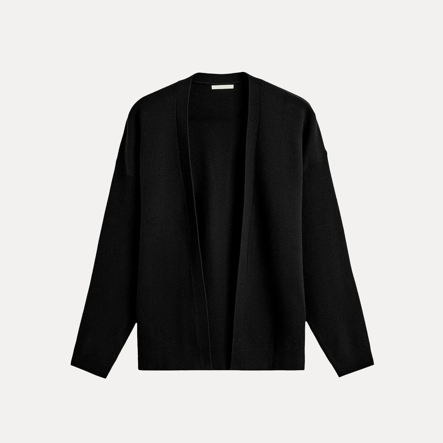 

Повседневный универсальный мужской трикотаж, открытый кардиган, осень 2023, новинка, дышащий длинный свек, повседневная одежда для отдыха Faion