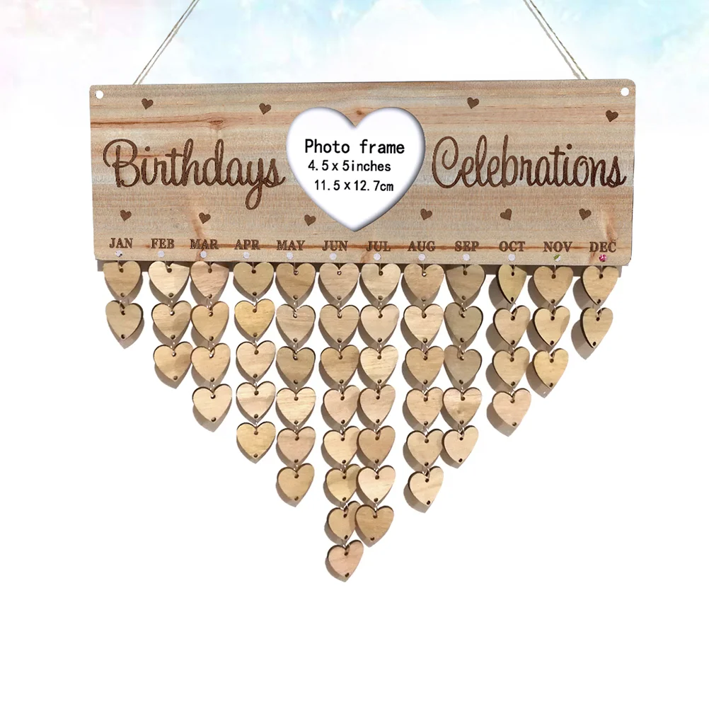 

Wall Hanging Calendar Calendars Birthday Reminder Calendarios Adviento Maquillaje Bamboo