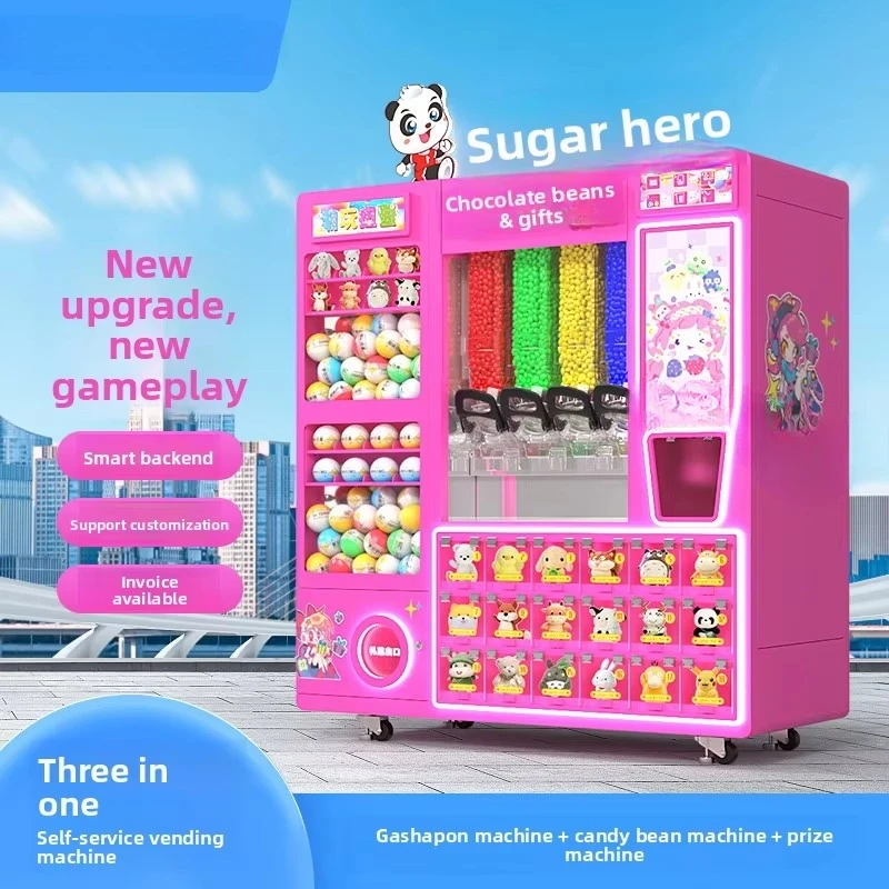 Автомат самообслуживания «три  – обзор и цена Candy Vending Machine