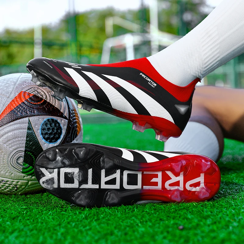 

Mens High Quality Ultralight Football Shoes Society Cleats Indoor Soccer Shoes Professional Original Fast Futsal Football Boots3