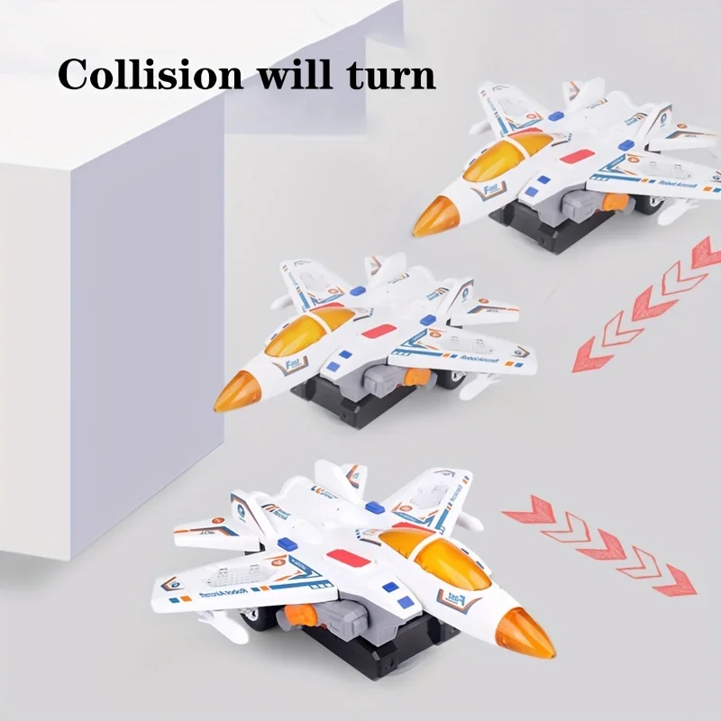 2 In 1 Getransformeerd Tank Robot Speelgoed Met Muziek & Verlichting Elektrische Universele Rijdende Auto Jager Verjaardag Halloween Cadeau Voor Jongens